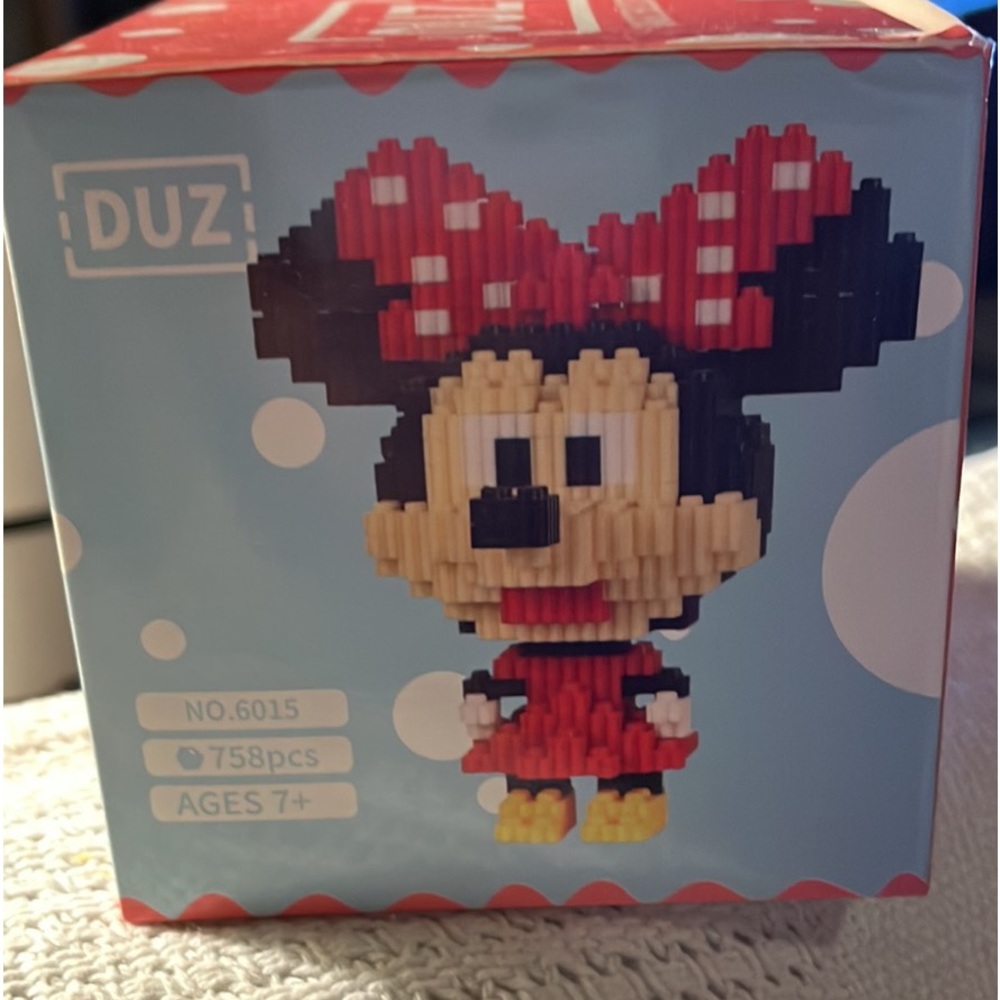 Brand New, Minnie mouse, magic blocks, Lego, miny set
